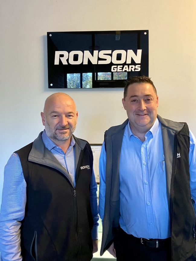 Darren Snow and Nick Meyers at Ronson Gears