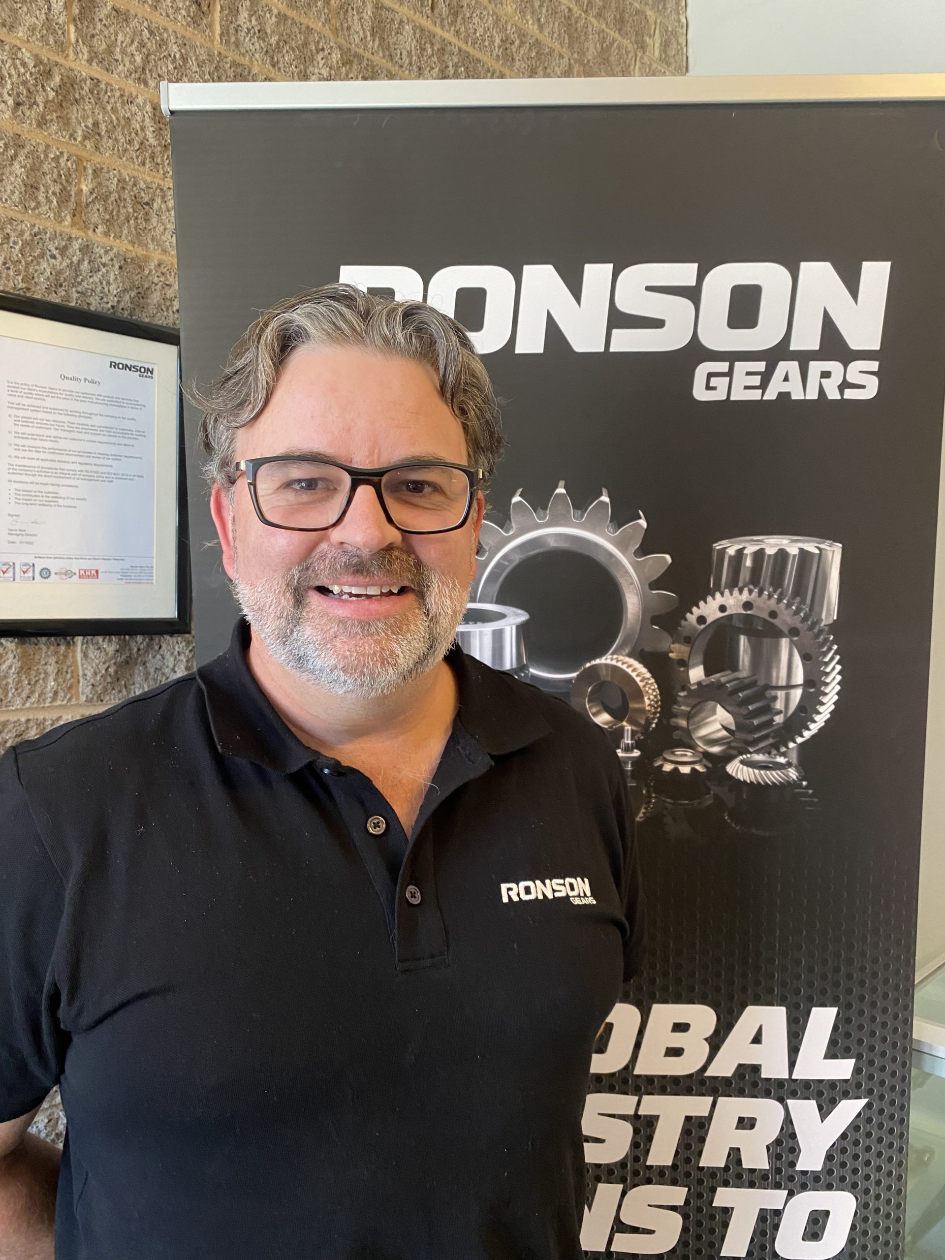 After A Landmark Career Gordon New Hands Over The Helm At Ronson Gears Ronson Gears Australia 5090